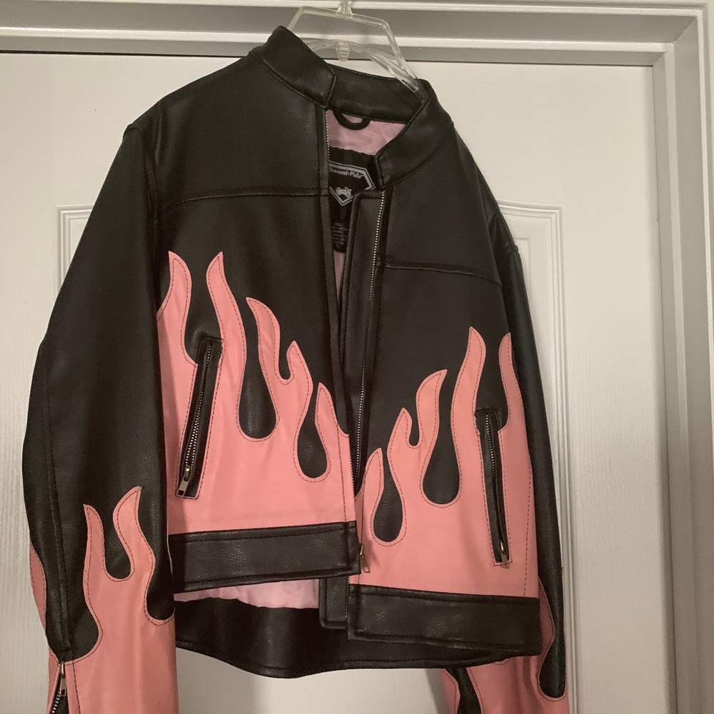 Diamond Plate Women’s Motorcycle Jacket